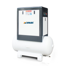 JFAMT7.5A-10A low noise oil injected screw air compressor with air tank